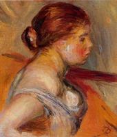 Renoir, Pierre Auguste - Head of a Young Girl